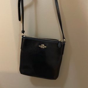 Coach Black Leather Crossbody